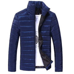 Mens Jackets and Coats Casual Jacket Men Clothes Cotton Denim Jacket Solid Zipper Coat Men Bomber Jacket Colete