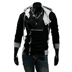 Men Stylish Creed Hoodie Coat Cosplay For Assassins Jacket Costume Coat