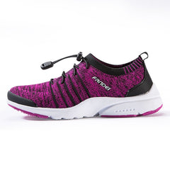 FANDEI Women Running Shoes Men's Sneakers Mesh Breathable Outdoor Sport Shoes for Man and Woman Light Cushioned Walking Shoes