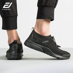 FANDEI Women Running Shoes Men's Sneakers Mesh Breathable Outdoor Sport Shoes for Man and Woman Light Cushioned Walking Shoes