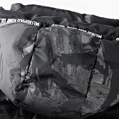 Men's Winter Hoodie Camouflage Printing Thickened Cotton Outwear Jacket Coat