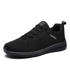 Lightweight Summer Outdoor Sports Shoes Men Sneakers Comfortable white Jogging Mesh Tennis lace up Race Running Shoes Men flats