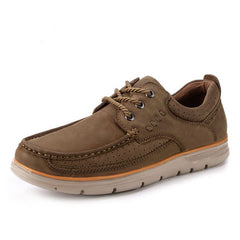 CAMEL Genuine Leather Men Casual Shoes Comfortable Fashion Footwear Soft Cowhide Male Man Shoes mocassin cuir homme