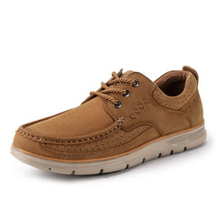 CAMEL Genuine Leather Men Casual Shoes Comfortable Fashion Footwear Soft Cowhide Male Man Shoes mocassin cuir homme
