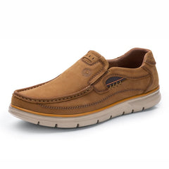 CAMEL Genuine Leather Men Casual Shoes Comfortable Fashion Footwear Soft Cowhide Male Man Shoes mocassin cuir homme