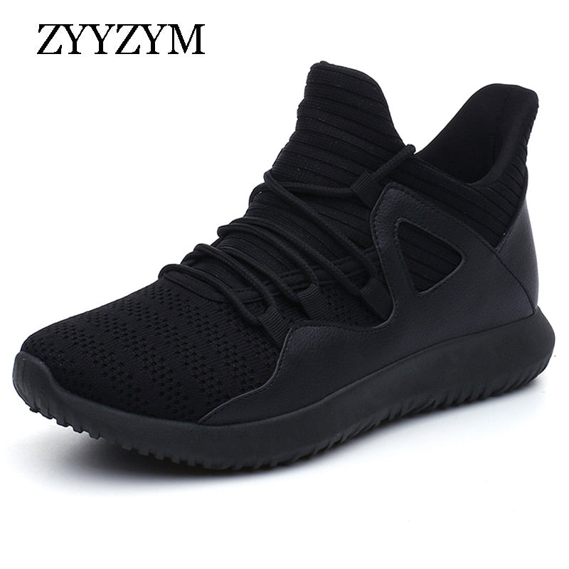 ZYYZYM Shoes Men Sneakers 2019 Spring Autumn Comfortable Breathable Lace-UP Unisex Walking Casual Shoes Men Large size 39-48