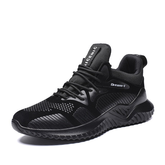 SUROM Winter Men Sneakers Breathable Add Plush Warm Running Shoes Comfortable Fashion Male Outdoor Sport Shoes zapatillas hombre