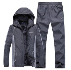 XIYOUNIAO Winter Tracksuits Men Set Thicken Fleece Hoodies+Pants Suit fall Sweatshirt Sportswear Set Male Hoodie Sporting Suits