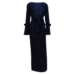 Abaya Dubai Bangladesh Pleated Muslim Hijab Dress Jilbab Femme Musulmane Qatar Oman Abayas For Women Turkish Islamic Clothing