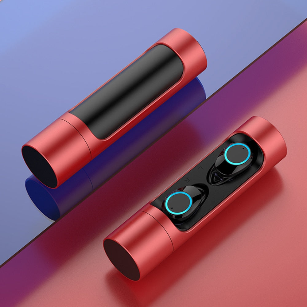 X8 Touch Control TWS Bluetooth 5.0 Earphone Mini Twins Wireless Earphones Stereo Headset with Microphone IPX7 Waterproof Earbuds