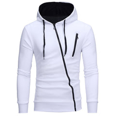 Autumn Winter Men Hoodies Set 2018 Brand Male Casual Solid Tracksuit Zipper Hooded Sweatshirt Jacket +Sweatpants Mens Tracksuit