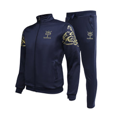 Autumn Sweatshirt Set Man Clothing 2018 Two Piece Sets Men Long Sleeve Zipper Jacket SweatPants TrackSuit Male Brand Clothing