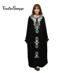 1pcs/lot free shipping Muslim black abaya islamic clothing for women embroidery dubai kaftan robe dress turkish abaya 4 Colors