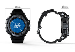 Sport Smart Watch Professional 5ATM Waterproof Bluetooth Call Reminder Digital Men Clock SmartWatch For ios and Android