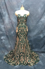 Vintage Lace Mermaid Wedding Dress Turkey Vestido de Novia Sequin Lace Sheer Bridal Gowns Robe mariee Sexy Wedding Dresses 2019