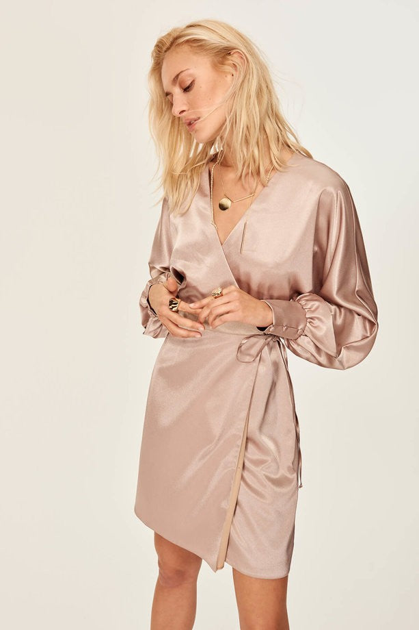 Women's Mink Kimono Dress
