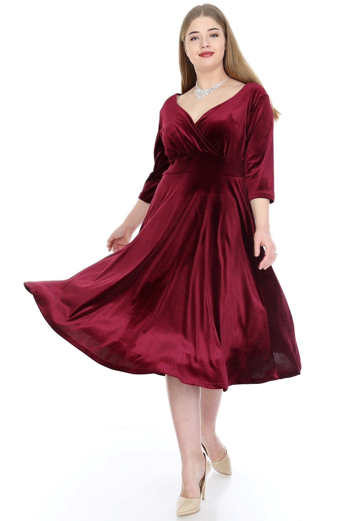 Women's Oversize Velvet Dress