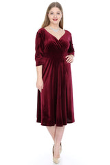 Women's Oversize Velvet Dress