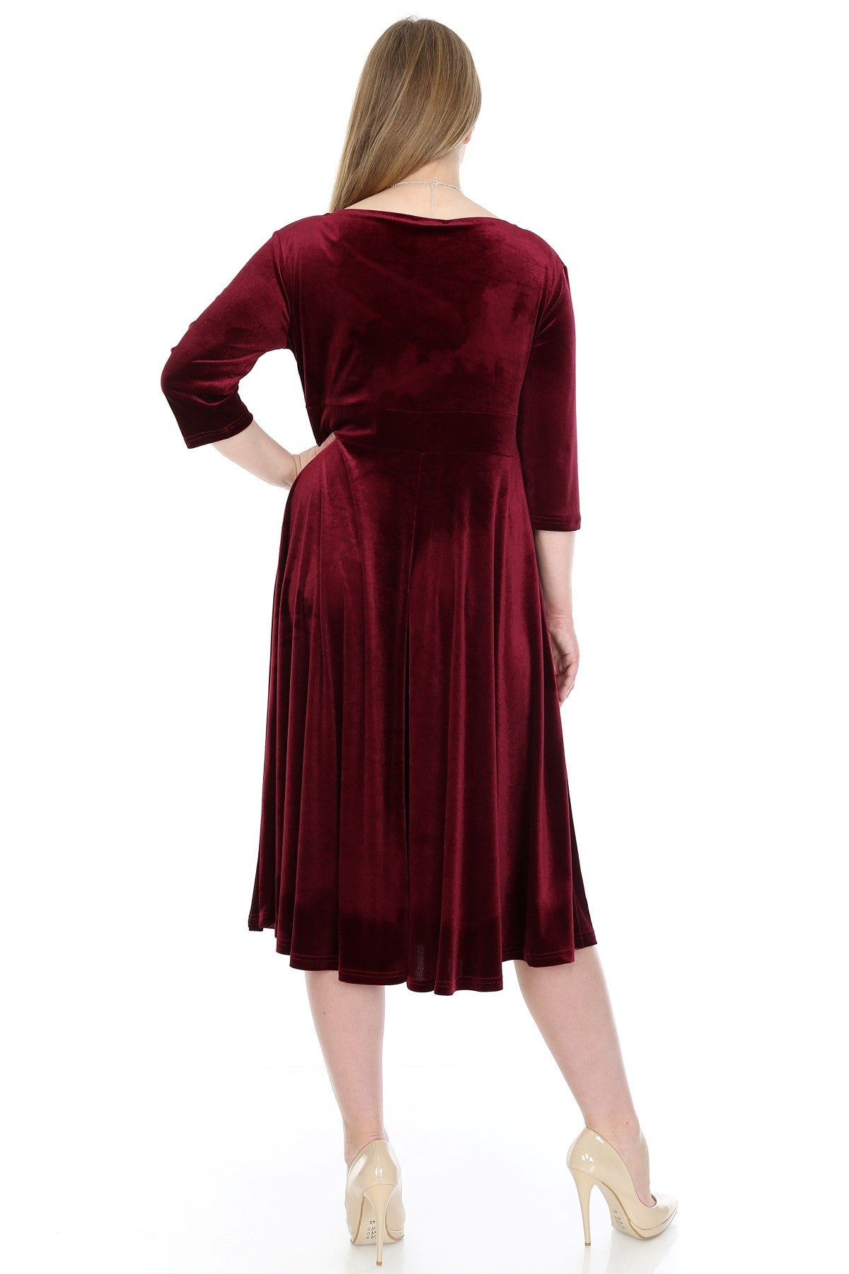 Women's Oversize Velvet Dress