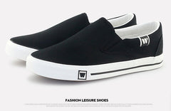merkmak 2019 Summer Comfortable Canvas Sneakers Men Shoes Loafers Moccasins Fashion Slip-On Male Footwear Casual Driving Flats