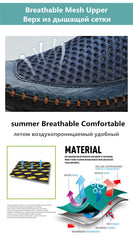 New Men's Casual Shoes Summer Breathable Mesh Men's Shoes Men Fashion Loafers Soft Comfortable Flats Zapatos Hombre  Size 38-48